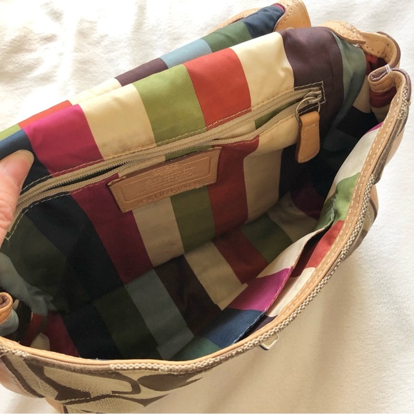 Coach Willis 70th ANNIVERSARY Legacy Signature Logo Bag - Picture 4 of 15